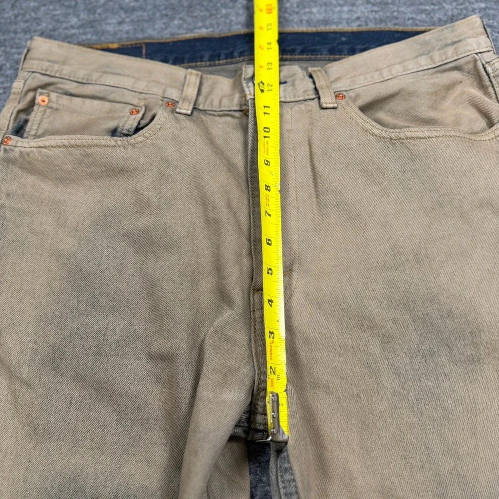 Levis 565 Loose Straight Jeans 34X30 Hyperspace Relaxed Denim Grunge Workwear